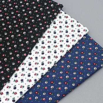 

100cm*147cm Pure Cotton Calico Fabric Sewing Handmade Material Poplin
