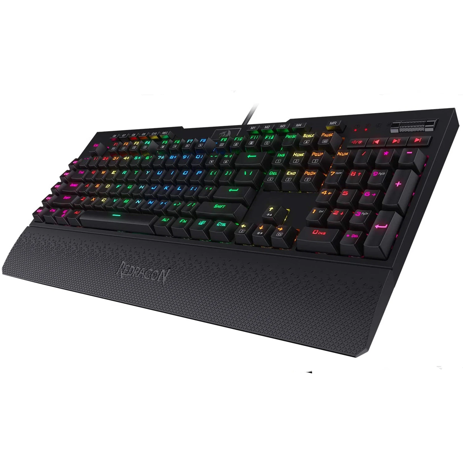 Redragon K586-PRO Brahma RGB Mechanical Gaming Keyboard with Fast Optical Blue Switches 104 Keys For Game Laptop Gamer