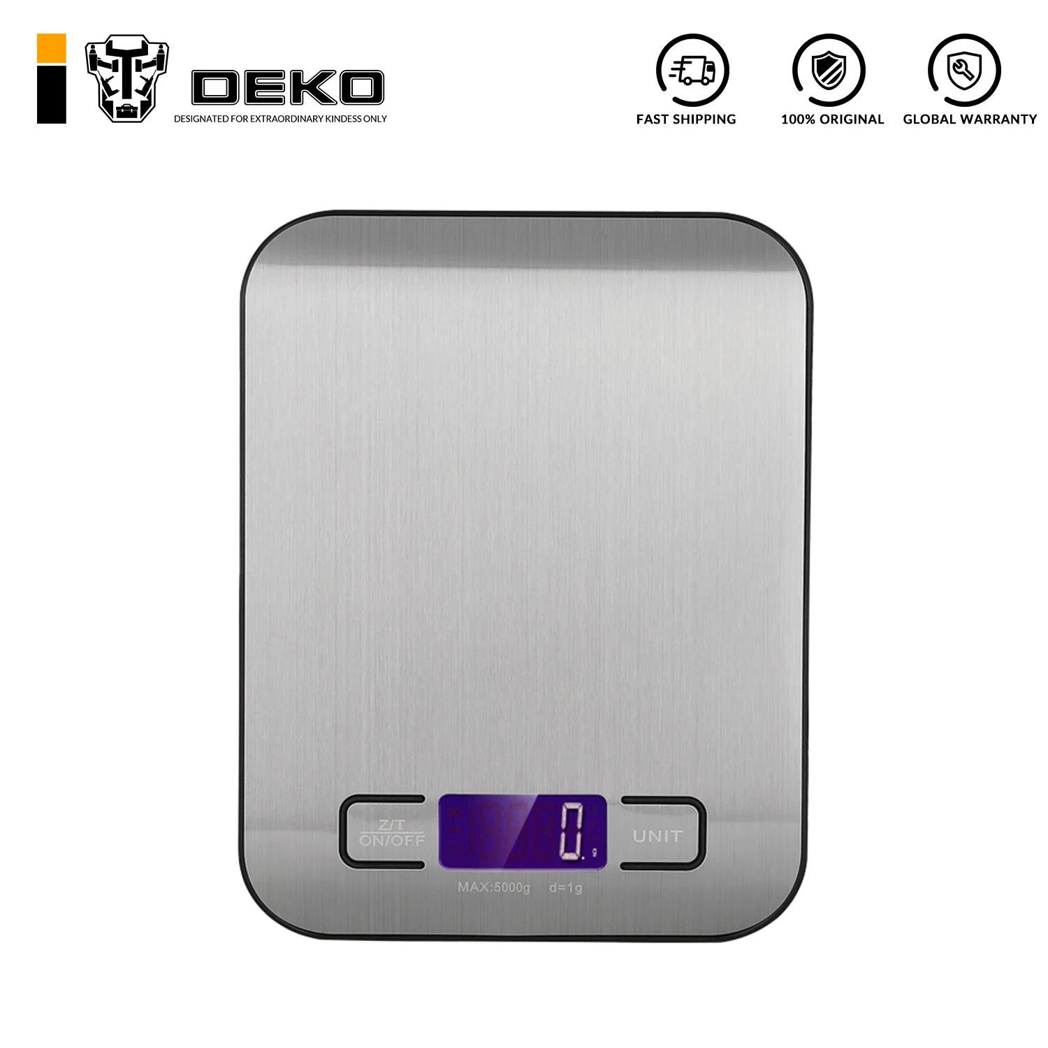 Цифровые кухонные весы DEKO WS094 измерительные инструменты для приготовления пищи