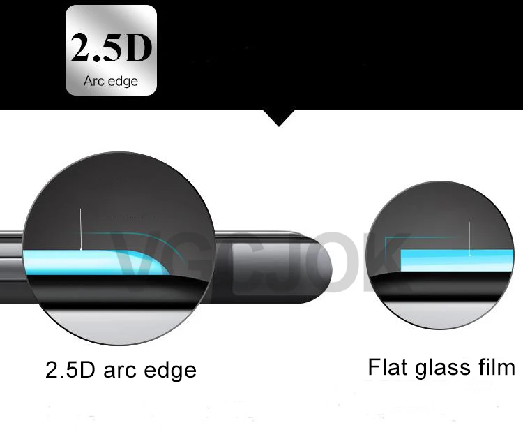 VGCJOK 9H стекло для iphone 5S 5 SE защита экрана полное покрытие для Apple iphone SE 4S 5S 5C закаленное защитное стекло