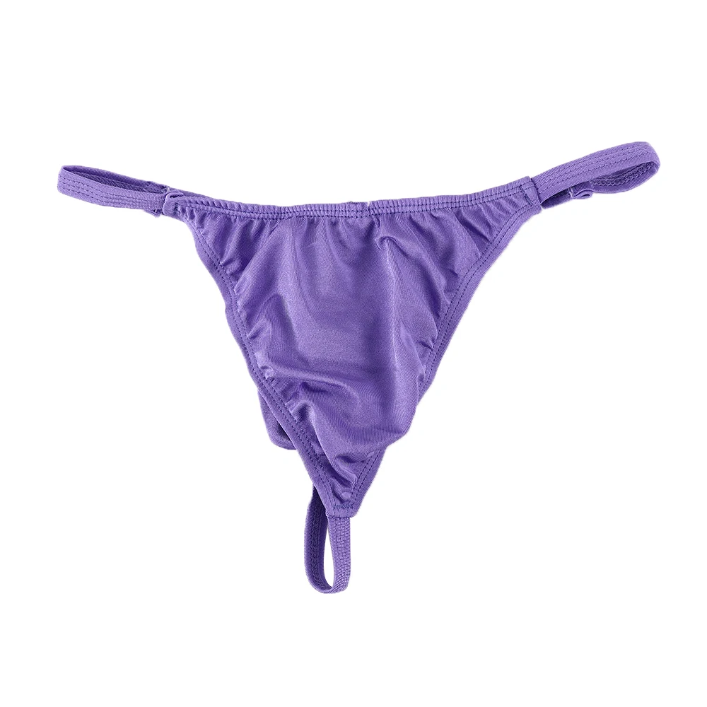 Sexy Men Lingerie Underwear Briefs T-back Trunks Thong Sling Shot G-String Pouch Briefs ropa interior hombre