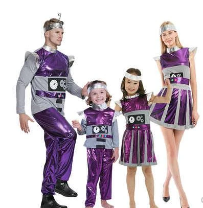 新パープル時間ロボットコスプレ大人のエイリアン宇宙飛行士衣装ハロウィン衣装子供のためのパーティーのカップルファンシードレス家族宇宙服 Aliexpress 新パープル時間ロボットコスプレ大人のエイリアン宇宙飛行士衣装ハロウィン衣装子供のためのパーティーのカップルファンシードレス家族宇宙服 Aliexpress