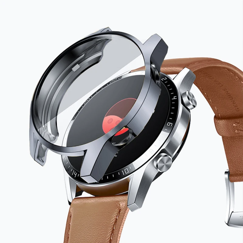 Мягкий защитный чехол-рамка для samsung Galaxy Watch, чехол для huawei GT Watch 42 мм, 46 мм, аксессуары для часов