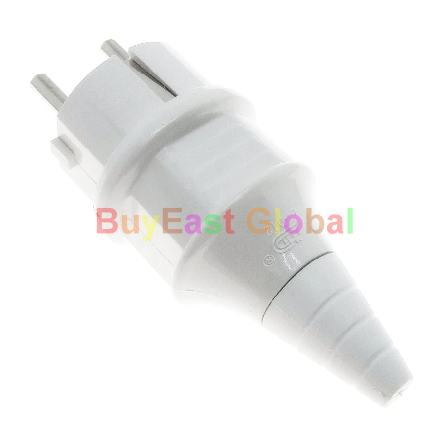 Упаковка 5) ЕС Schuko немецкий французский тип F Rewireable AC power Plug AC100~ 250V 16A черный белый