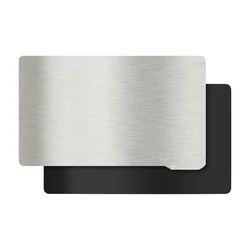 Pièces d'imprimante 3D, plaque en acier à ressort, autocollant magnétique Flexible 135x80, lit chauffant, pièces pour DLP/SLA ANYCUBIC Mono X CREALITY 