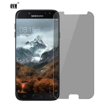 Перейти на Алиэкспресс и купить Закаленное стекло для защиты экрана samsung Galaxy J7 Pro, защита экрана 2.5D Arc Edge, защита от подглядывания