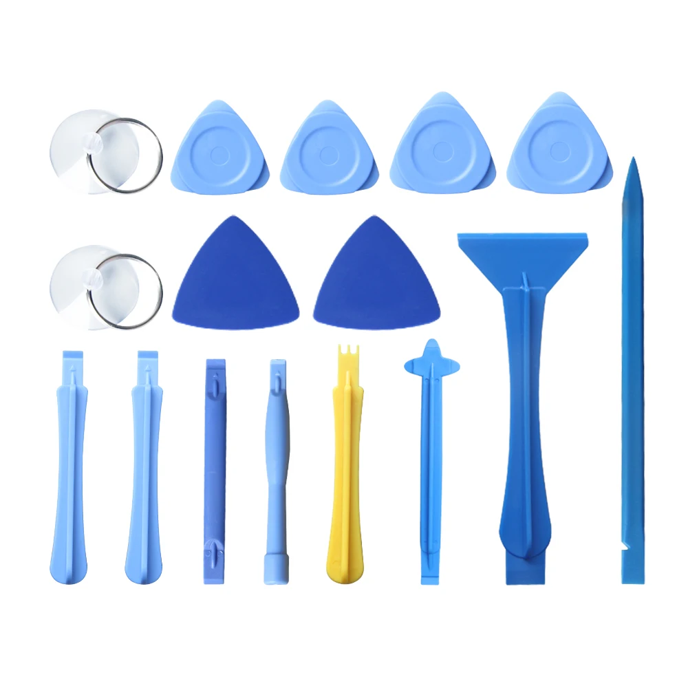 16 in 1 Plastic Spudger Pry Opening Tools Kit For Mobile Phone iPad LCD Screen Opening Repair Hand Tool For Electronics Tool Kit