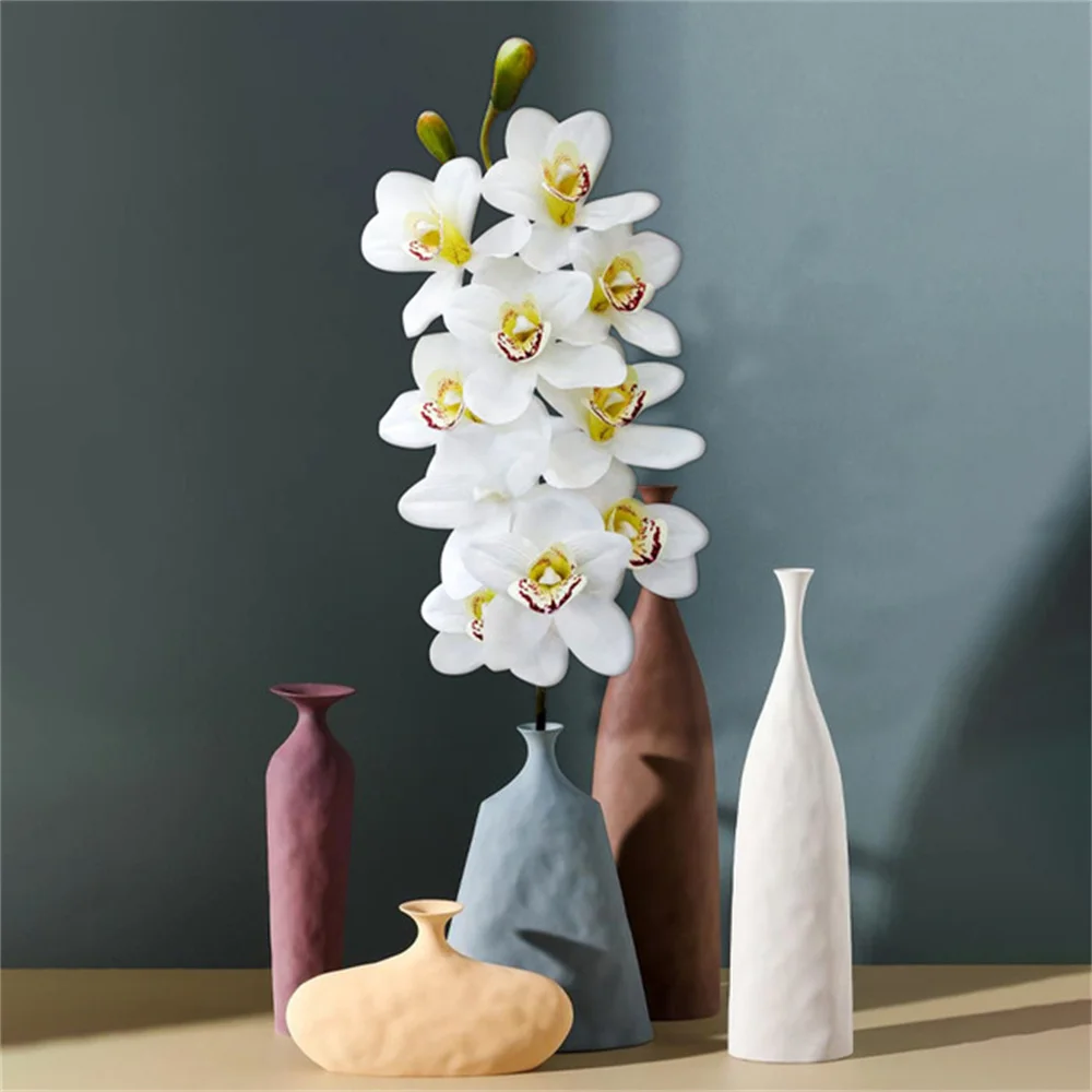 Искусственные цветы фаленопсис 1 шт. искусственные украшение для комнаты дома