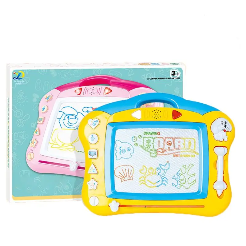 Магнитная доска для рисования музыкальная со звуком светильник подарок девочки |