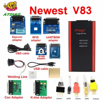 

2020 V83 Iprog+ Iprog Pro Programmer Support IMMO + Mileage Correction + Airbag Reset till the year 2019 Replace Carprog/Digipro