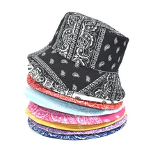

Bucket Hat Summer Hip Hop Men Fashion Printing Fisherman Caps Streetwear Double-sided Hats For Women Beach Cap Unisex Panama Hat