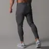 Corriendo pantalones de chándal de los hombres pantalones de algodón culturismo Tracpants Deporte Pantalón de entrenamiento hombre gimnasio Fitness Jogging ropa deportiva ► Foto 3/6