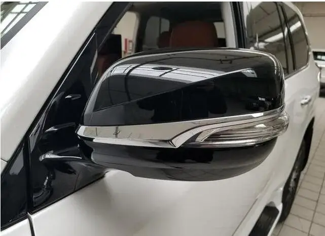 Для Lexus LX570- отделка зеркала заднего вида LX570 отделка зеркала заднего вида покрытые декоративные детали модифицированные