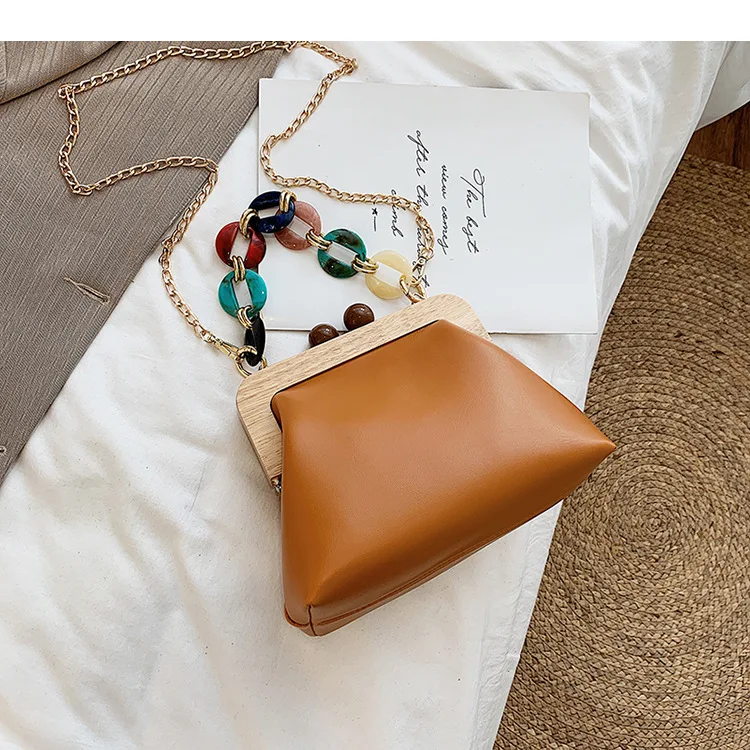 Маленькая женская сумка на цепочке, новинка, популярная женская сумка Chaohan, модная сумка