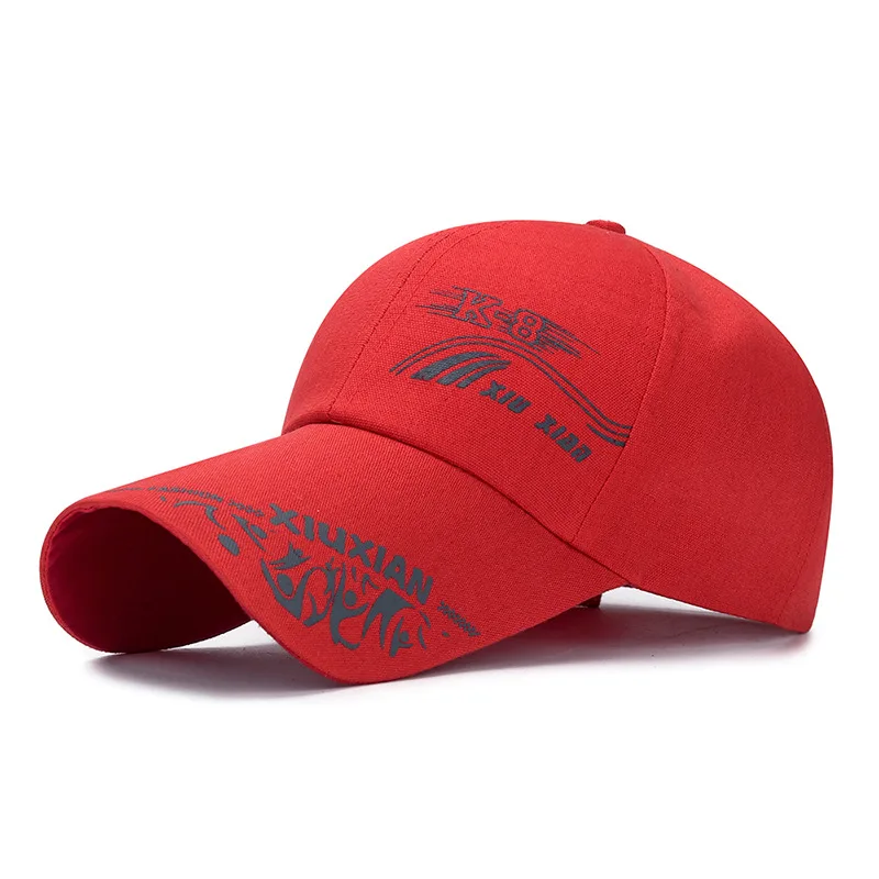 

Spring Autumn New Lengthen Brim Canvas Snapback Baseball Cap Outdoor Leisure Fishing Sunscreen Sun Hat Big Men's Golf Hats
