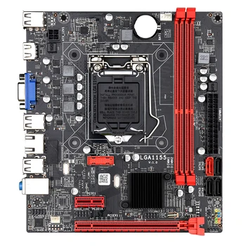 

B75 desktop motherboard LGA 1155 support Intel i3/i5/i7 processor DDR3 RAM memory with HDMI VGA mainboard
