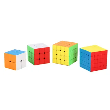 

2x2 3x3 4x4 5x5 GEM Speedcubing Magic Toy Puzzle Toys for Competition Challenge Colorful Speedcubing