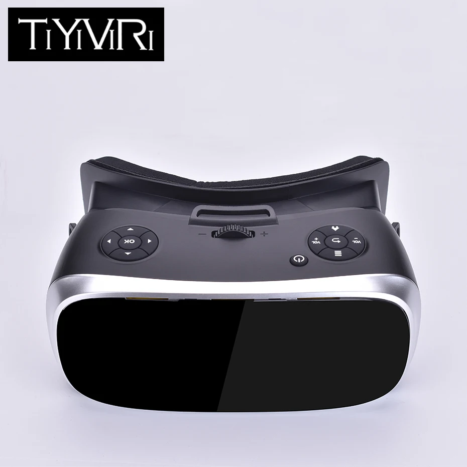 Черный Все в одном гарнитура действия VR четырехъядерный захватывающий 3D очки Виртуальная реальность гарнитура для PS4 одна игровая консоль - Цвет: Черный