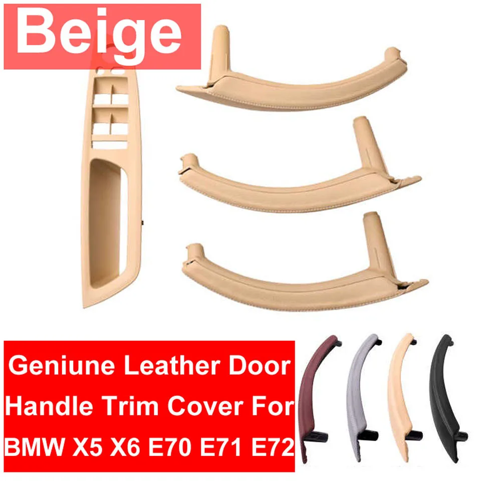 Чехол для BMW E70 E71 X5 X6 07 13 из натуральной кожи|Комнатные дверные ручки| |