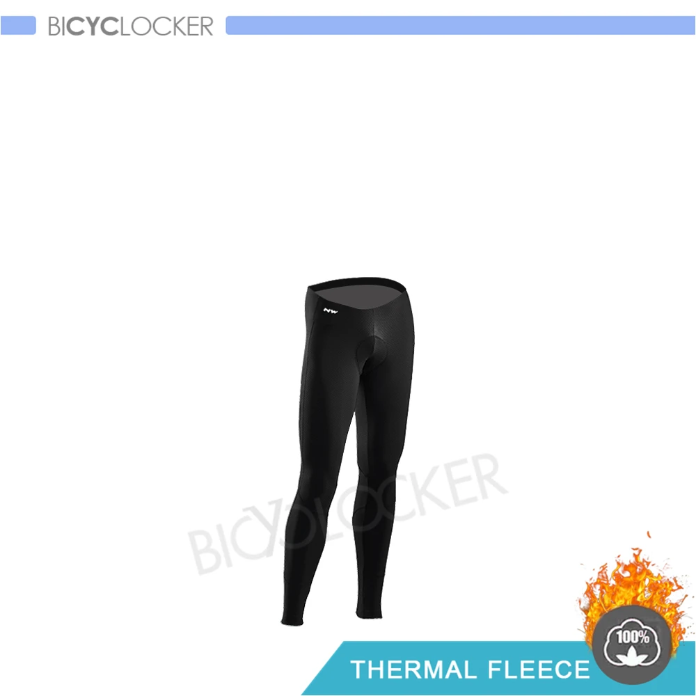 Northwave зимняя одежда для велоспорта термальная флисовая Pro Team NW Ropa Ciclismo мужской костюм Джерси для езды на велосипеде футболки для горного велосипеда Bib Pant Set - Цвет: Normal Pants