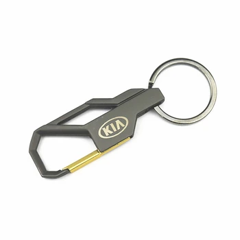 

Car Styling 3D Metal Car Key Ring Keychain Key Holder Logo For KIA K2 K3 K5 k9 Sorento Sportage R Rio Soul