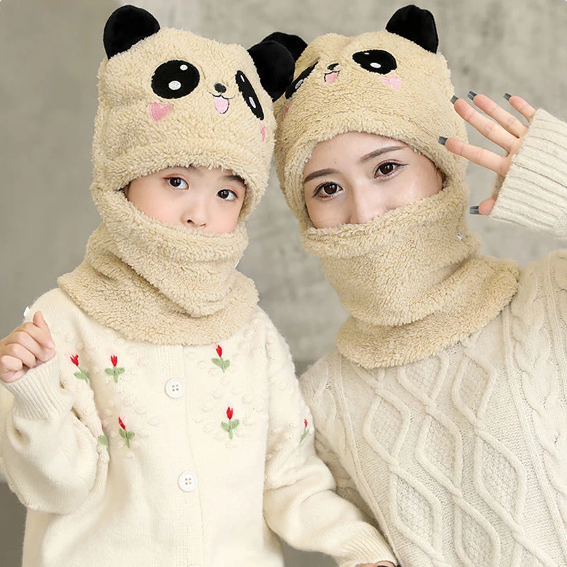 de invierno para niños niñas, gorros de lana con dibujos animados, bufanda gruesa, para fotografía de nacidos|Sets de sombreros, bufandas y guantes de niño| - AliExpress