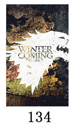 134 Постер и принты Игра престолов ТВ-шоу Westeros карта Искусство большой холст живопись искусство настенные картины для гостиной домашний декор - Цвет: 134