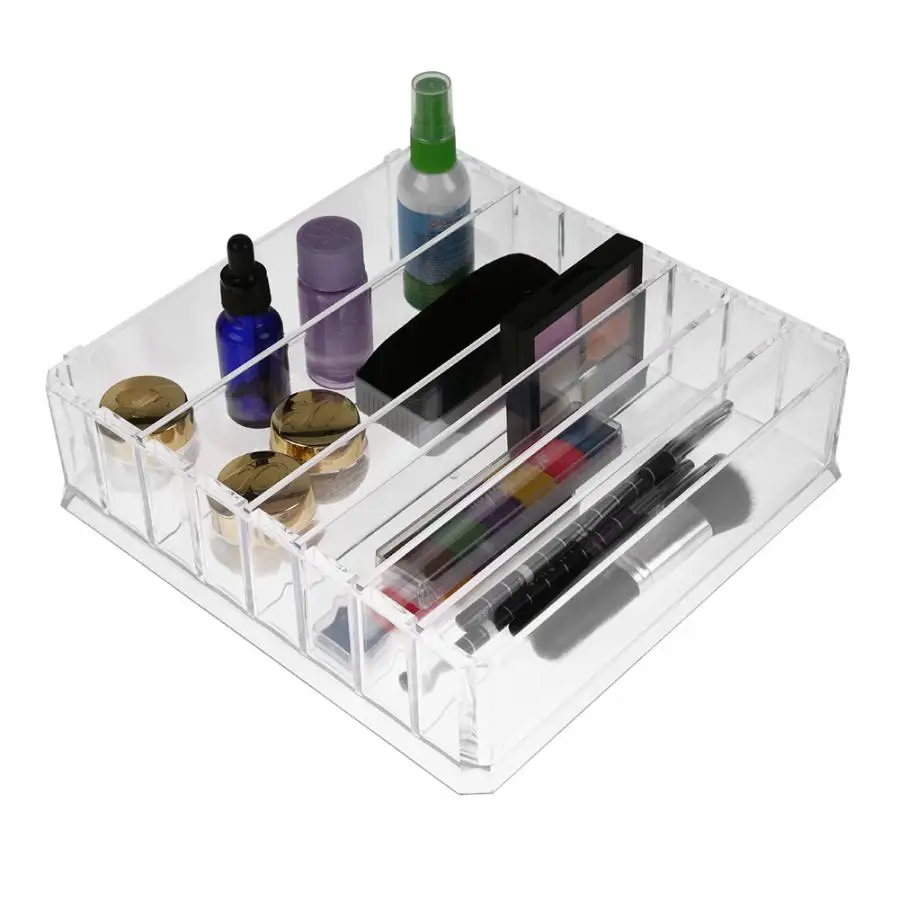 Многофункциональный выдвижной ящик для стола шкаф косметический чехол хранения