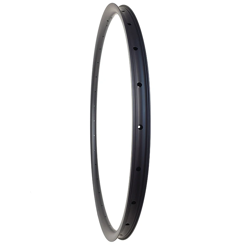Best SUPER LIGHT 310g 29er XC Asymmetric Hookless MTB Carbon Rims 30mm width 22mm depth UD Matte Glossy Tubeless Mountain bike Wheels 5