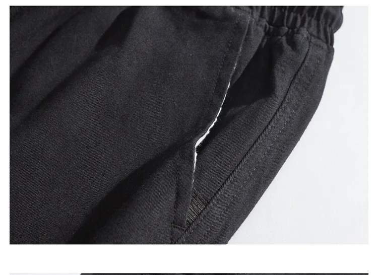 DS мужская одежда | осенние Популярные Брендовые повседневные обтягивающие брюки мужские комбинезоны с несколькими карманами на липучке
