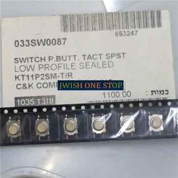 

Kt11p2sm34lfs Tactile Touch Switch 6*6*5 Waterproof Dustproof Patch 4 Feet
