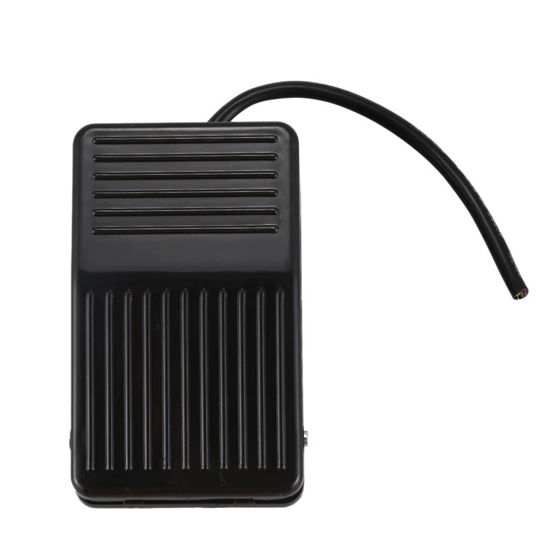 220V 10A SPDT нескользящий пластиковый мгновенный Электрический Переключатель педали