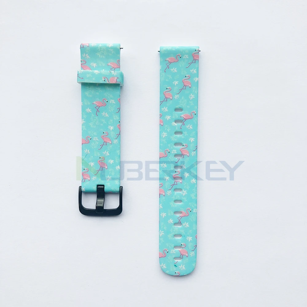 Only strap - B 4in1 аксессуары для смарт-часов Xiaomi Huami Amazfit ремешок Bip камуфляж мягкий браслет для смарт-браслета Amazfit Bip чехол Экран пленка - Цвет: Only strap - B