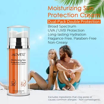

Moisturizing Sunscreen Refreshing Isolation Protective Facial Body UVDdouble Tube For Men And Women Outdoor Use Y1