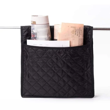 

Black Waterproof Storage Bag Pocket Non-Woven Fabric Large Capacity 73*37cm Wall Hanging Bags Bathroom Storages