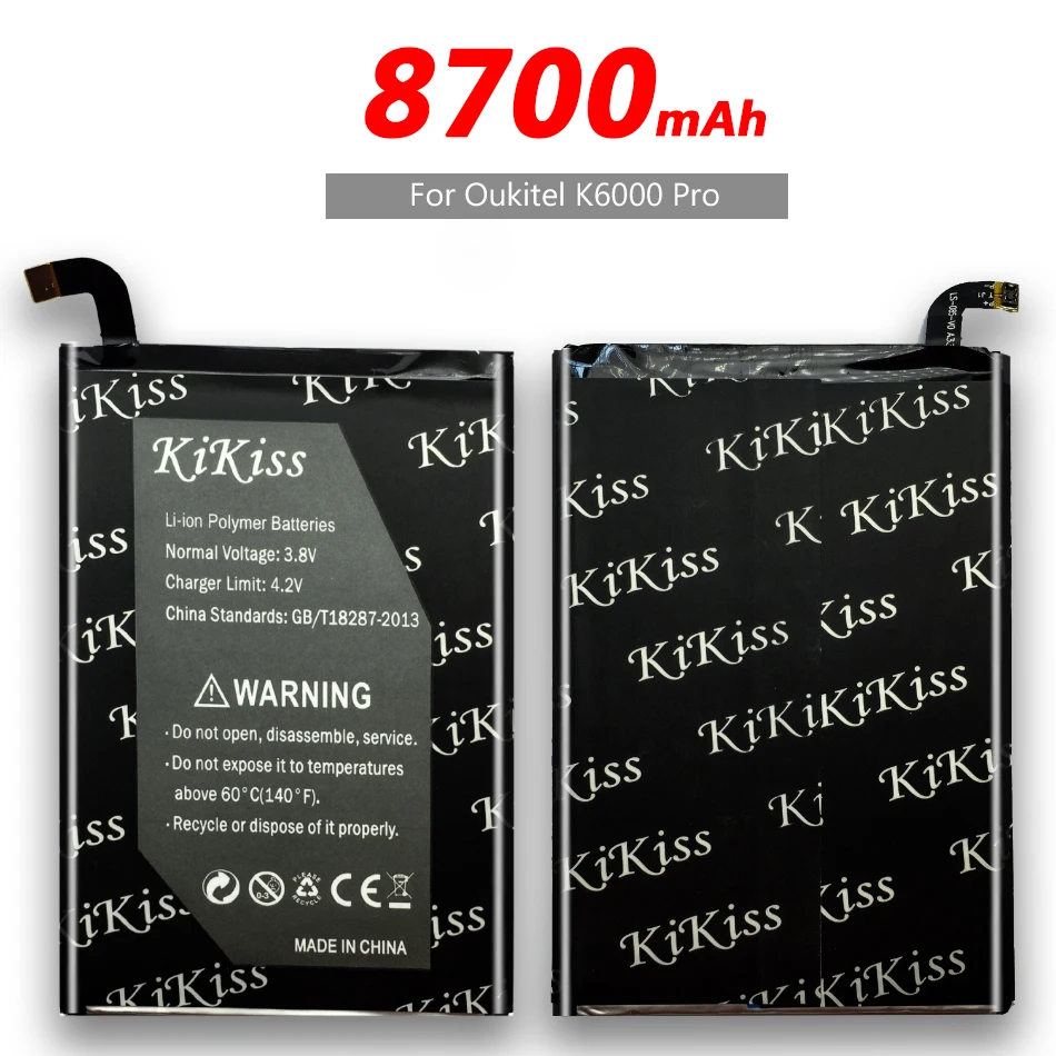 8700 мАч для Oukitel K6000/K6000 Pro, смартфон, аккумулятор большой емкости для Oukitel k6000/K6000Pro