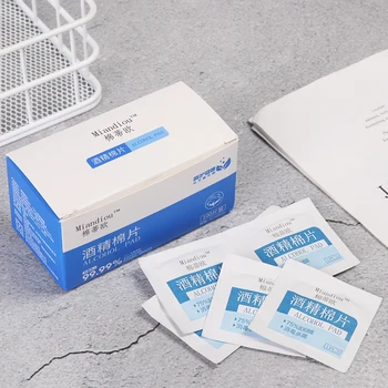 

3Boxes Portable One Time Wipes Non-woven Alcohol Cotton Flakes Alcohol Wipe Pad Tools Disinfection Computer Cleaning Supplies
