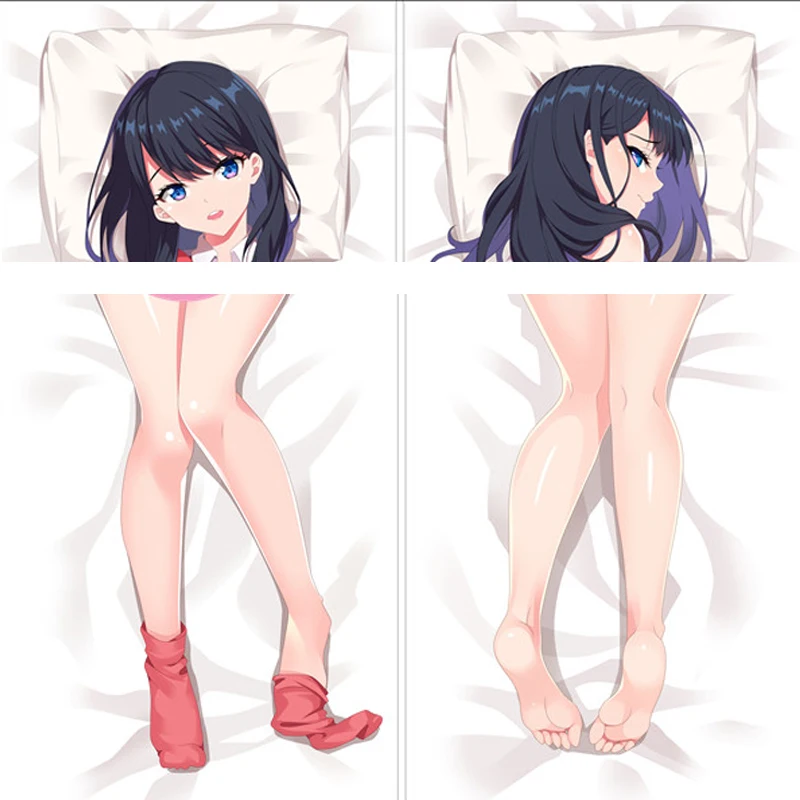 

MMF SSSS.Gridman Characters Shinjo Akane & Rikka Takarada Pillow Cover Dakimakura Body Pillowcase