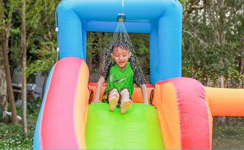 Water slide with cannon (2)