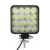 SUHU 2Pcs 48W Square Bright LED Spotlight Work Light Car SUV Truck Driving Fog Lamp for Car Repairing Camping Hiking Backpacking