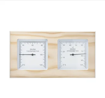 

Free Shipping Nodric Finished Sauna Thermometer and Hygrometer Sauna Pail And Ladle