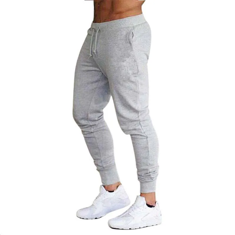 Nouveau режим nouveau pantalon de section mince hommes pantalon dеcontritte survetement мускуляция фитнес пот Темпс лимит