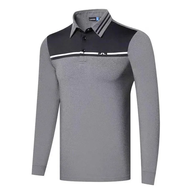 Новинка одежда для гольфа дышащая Длинные рукава JL Гольф Футболка 4 цветная рубашка S-XXL в выборе Гольф Костюмы Cooyut