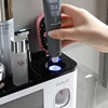 ONEUP Automatic Toothpaste Dispenser Squeezer Magnetic Toothbrush Holder With Cups Home Storage Rack For Bathroom Accessories ► Photo 3/6