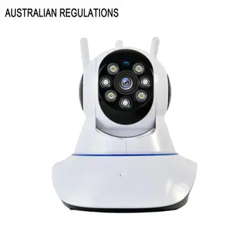 

HD 720P 7LED IP Camera Wifi Indoor CCTV Surveillance Pan Wireless Camera Two Way Audio P2P Night Vision