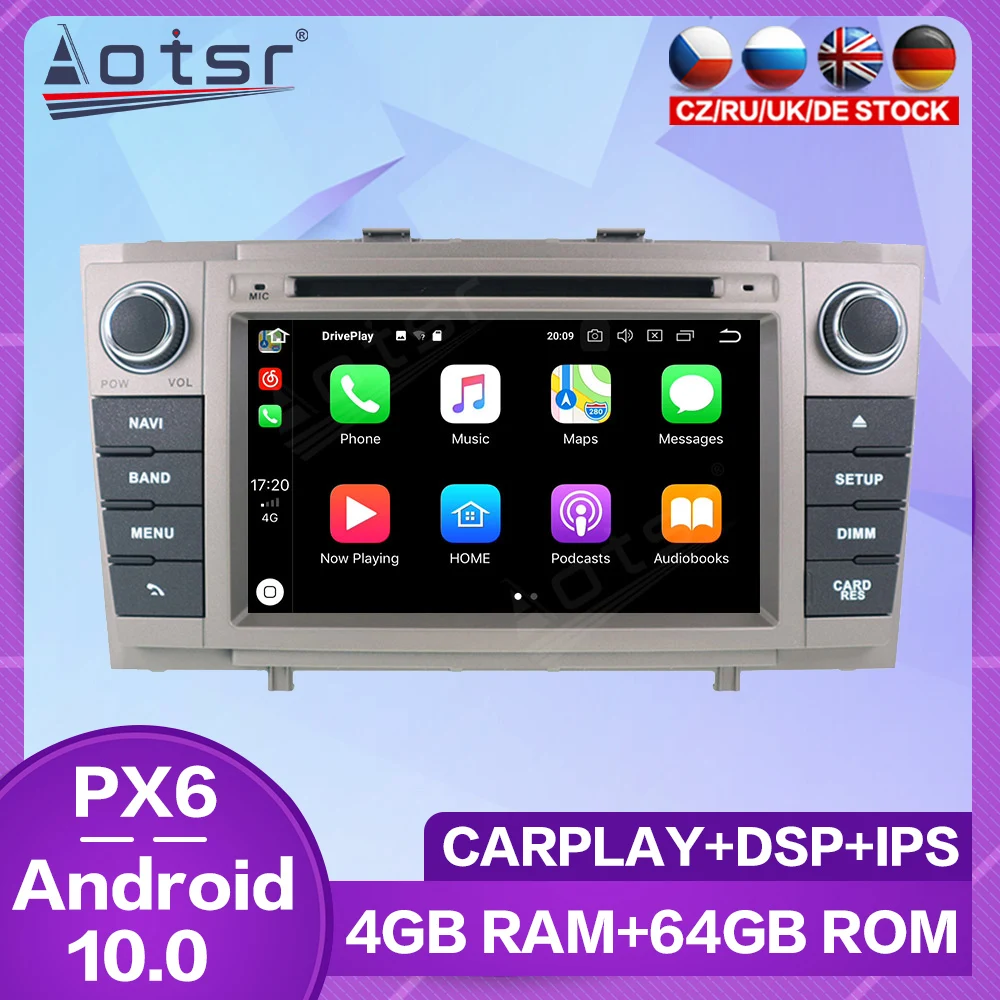 

Автомобильный GPS-навигатор для Toyota Avensis T27 2009 - 2015 Android мультимедийный радио-рекордер плеер HD Carplay аудио стерео экран