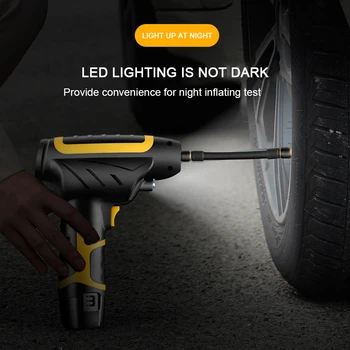 

DC12V Car Inflatable Pump 120W Digital Tire Inflator Car Air Compressor Pump Portable Electric For Motorcycles Cars Truck New