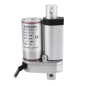 

30mm DC 12V 300/600/1100/1500N Electric Motor Linear Actuator For lectric Self Unicycle Scooter Input Voltage Ranges