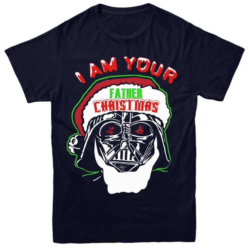 Рождественский топ Дарт Вейдер футболка с надписью I Am Your Father подарок Звездные