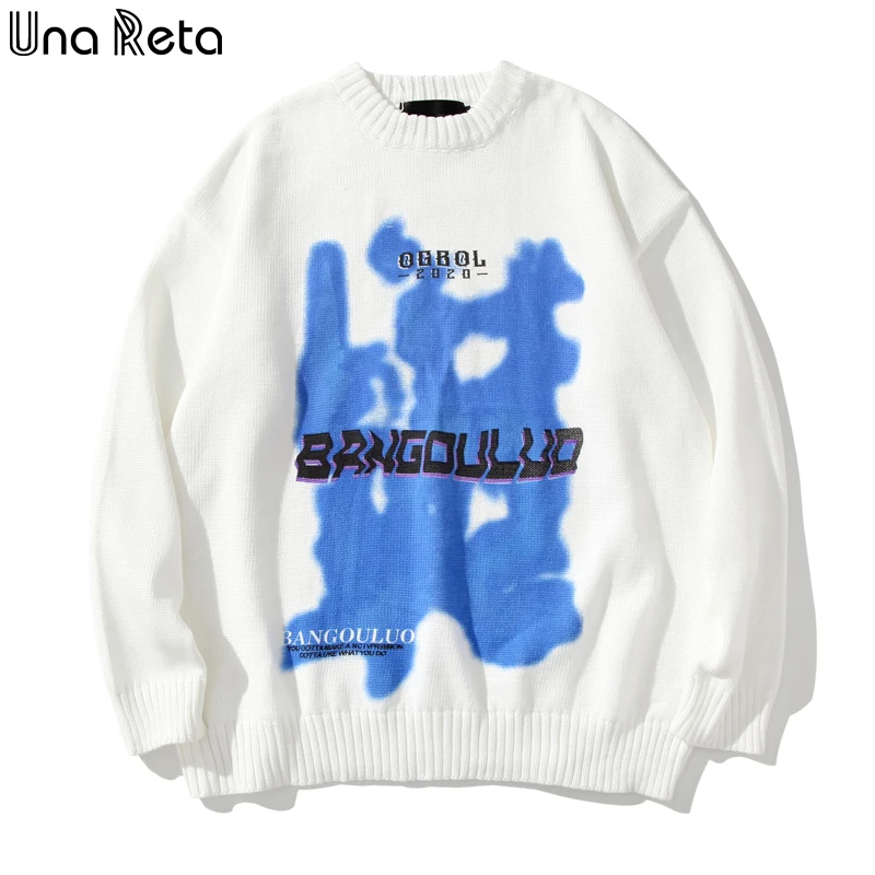 即納対応 Unaレタメンズセーター プリントセーター 原宿 冬服 特大セーター Pullovers 安い 店 Www Fanbase Co Ke